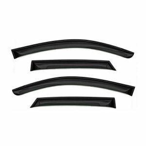 Honda Pilot Wind Deflector - Omac - Acrylic 4 Pcs - Black - 2016-2022